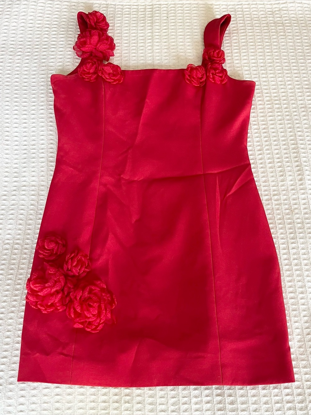 Elliatt Red Floral-Accent Mini Dress size XL
